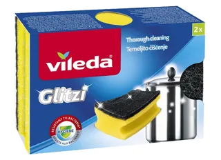 Vileda Crystal Sponge, 2 Pieces