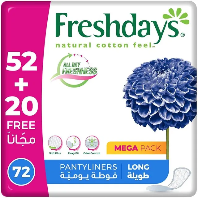 Freshdays Daily Comfort Long Pantyliners