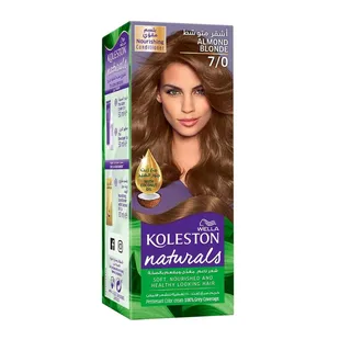 Koleston Naturals Almond Blonde 7/0 Hair Color Kit