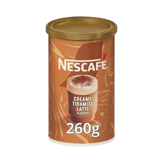 Nescafe Creamy Tiramisu Latte Flavor Coffee Tub, 260g
