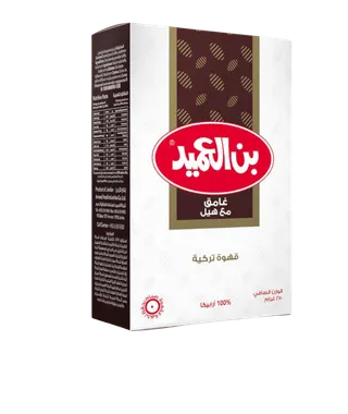 العميد قهوة تركية داكنة بدون هيل، 250g