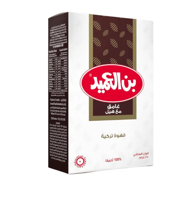 العميد قهوة تركية داكنة بدون هيل، 250g