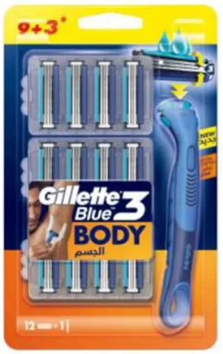 Gillette Blue3 Comfort Disposable Razor 12 Pieces