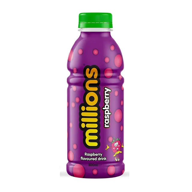 Millions Raspberry Flavoured Drink, 500ml