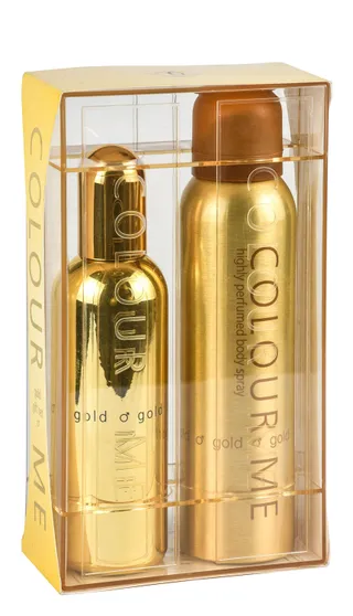 Colourme Gold Set-Men Perfume + Spray 90 Ml + 150 Ml