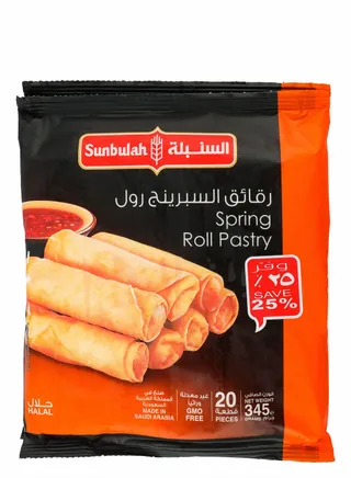 عجينة السنبلة سبرينج رول 2 × 345 جرام