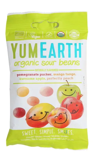 Yum Earth Organic Sour Beans 50 g