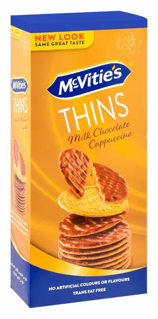 McVitie's Thins Cappuccino Biscuits, 150g