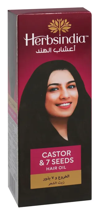 Herbsindia Castor & 7 Seeds Hair Oil, 180ml