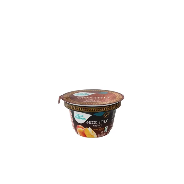 Mazoon Greek Style Peach Apricot Yoghurt 140 g