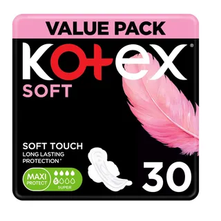 كوتيكس ماكسي سوبر سوفت سانيتاري بادز، 30 Pieces