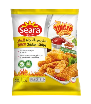Seara Zingzo Spicy Chicken Strips, 750g
