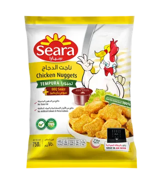 سيارا ناجتس دجاج تيمبورا + صلصة باربيكيو، 750جم