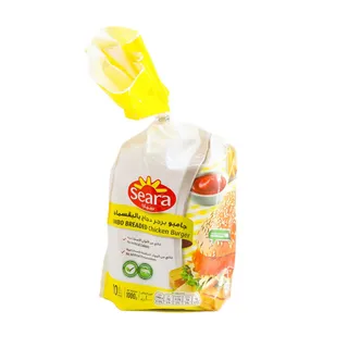 Seara Jumbo Breaded Chicken Burger, 1kg
