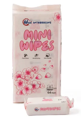 Wabi Mini Wipes, 8x8 Sheets