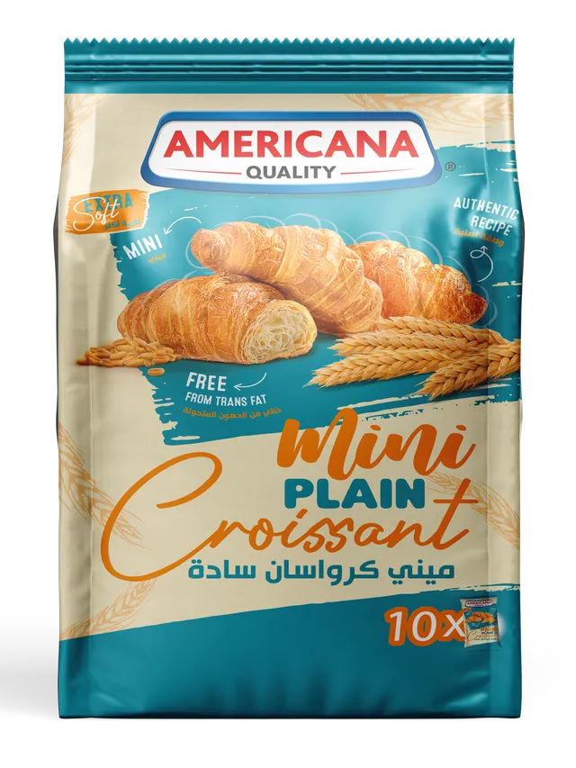 امريكانا ميني كرواسان سادة 10 × 20 جم