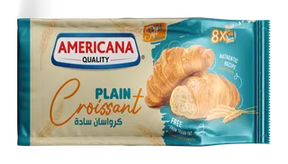 Americana Soft Plain Croissant Trans Fat Free, 8x60g