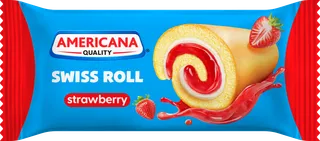Americana Strawberry Single Roll, 20g