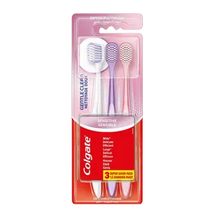 Colgate Sensitive Gentle Soft Toothbrush Pack, 3 Pieces