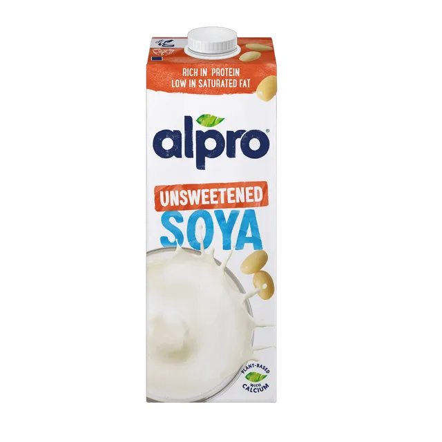 Alpro No Sugar Soya Milk, 1L
