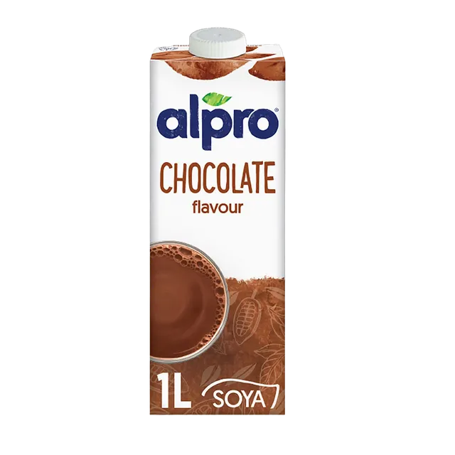 Alpro Vegan Soy Drink Chocolate Flavor, 1L