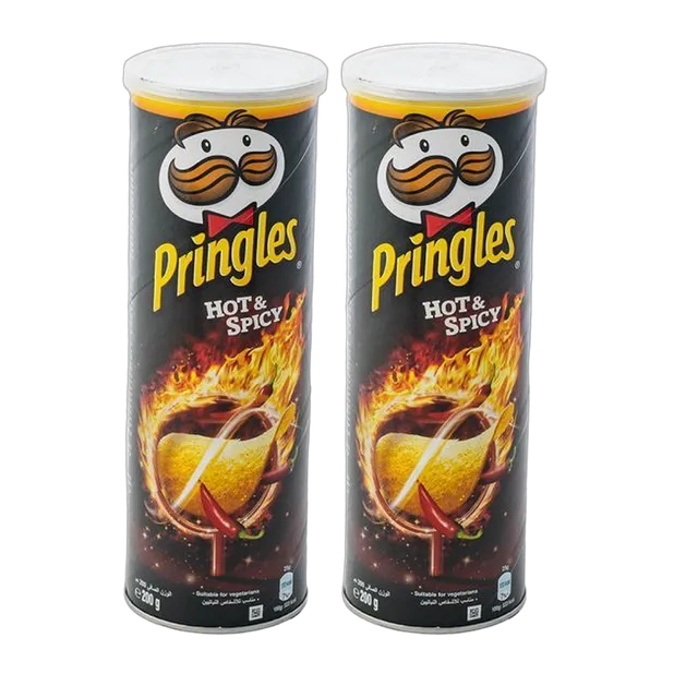 Pringles Hot & Spicy ''@ Special Price 200 g x 2 Pcs