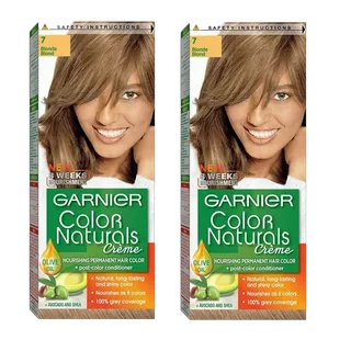 Garnier Color Naturals Hair Color 7 Blonde 2 Pieces