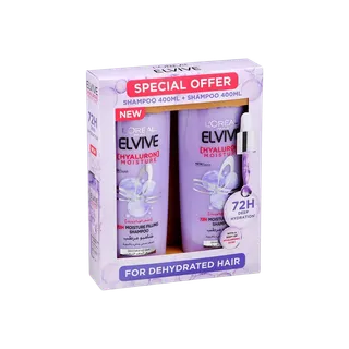 Elvive Hyaluron Shampoo, 2x400ml