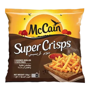 مكين سوبر كريسبس سيزند سكين أون بطاطس فرايز، 1.5kg