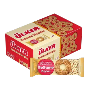 Ulker Sesame Biscuit 12x58g