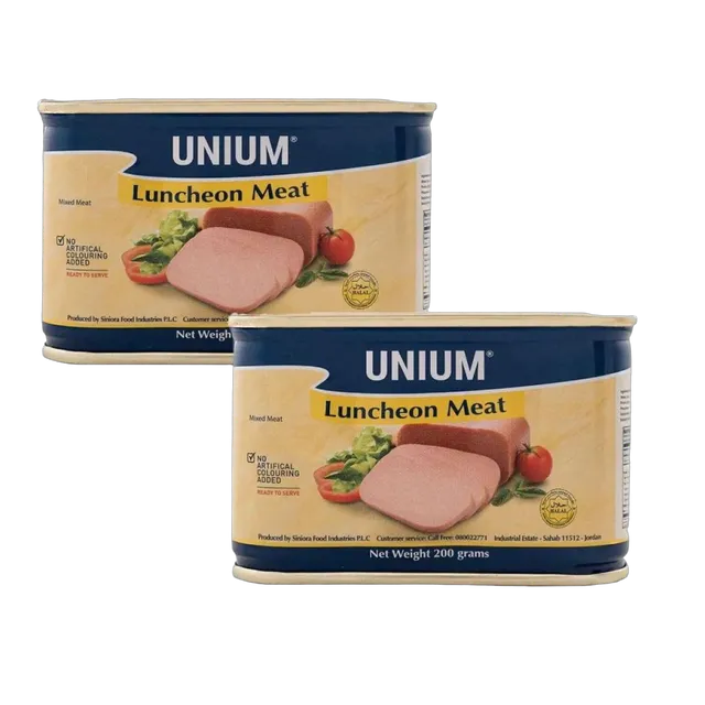 Unium Luncheon Meat, 2x200g