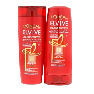 Elvive UV Filter Shampoo, 400ml + Conditioner, 360ml