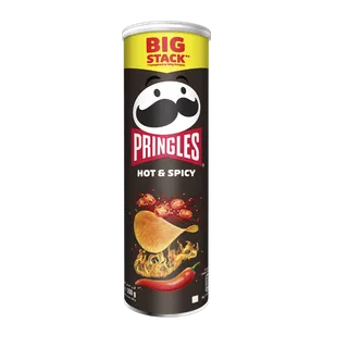 برينجلز 2XL بطاطس شيبس حار وحار جداً، 200g