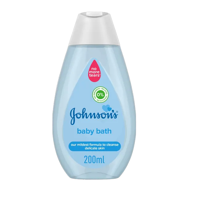 Johnson's Baby Bath Shower Gel, Mild Formula, 200ml