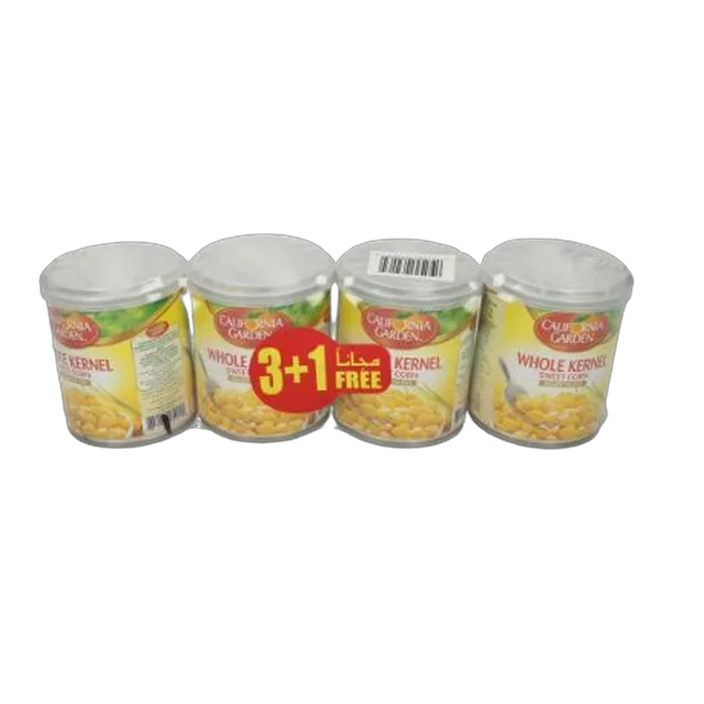 California Garden Sweet Corn 4x200g