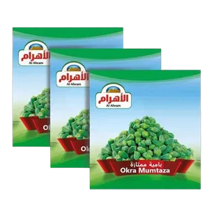 Al Ahram Okra Mumtaza 3 pcs x 400 g