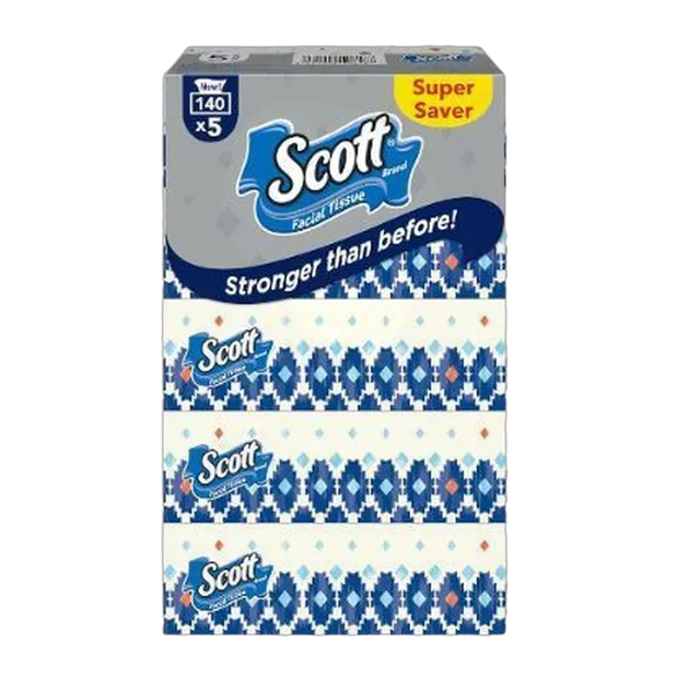 Scott Facial Tissues 5x140 Sheets
