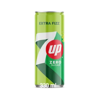 7UP Zero Sugar Can, 330ml