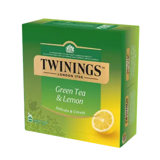 Twinings Pure Green Tea Lemon, 100bags