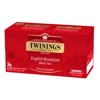 Twinings English Breakfast Tea Bags, 25 Bags