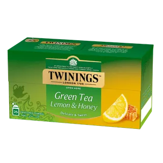 Twinings Lemon & Honey Green Tea, 25 Bags