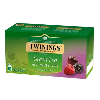 Twinings Green Tea & Forest Fruits Tea Bags, 25 Tea Bags