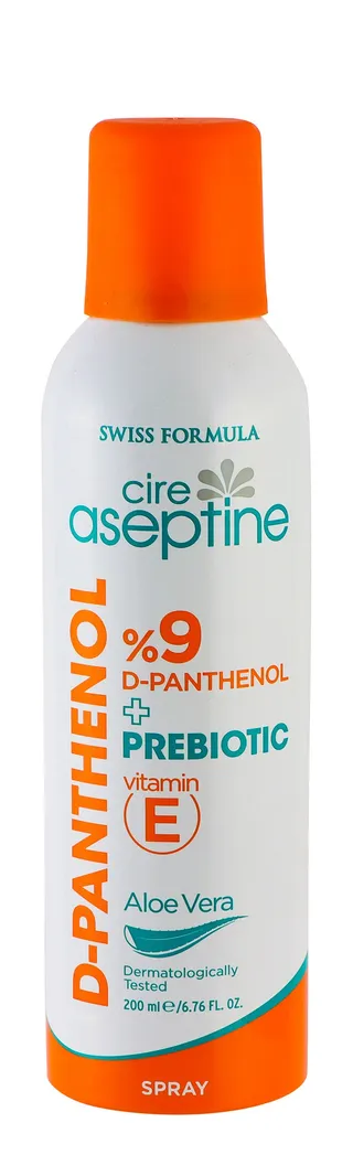 Cire Aseptine %9 D-Panthenol + Prebiotic & Vitamin-E Spray Cream, 200ml