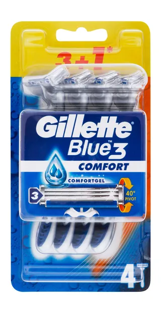 Gillette Blue 3 Razors 3+1 Pieces