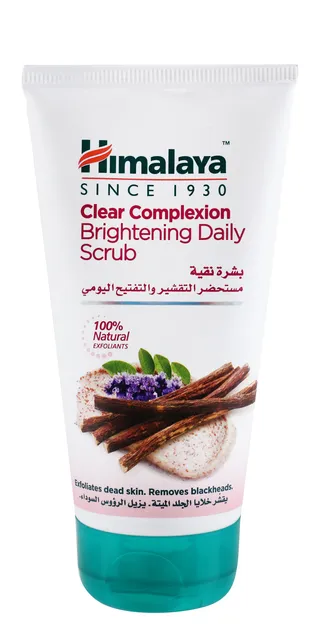 هيمالايا مقشر يومي للوجه بتنقية البشرة بالعرقسوس ومستخلص الدامر الأبيض 150ml