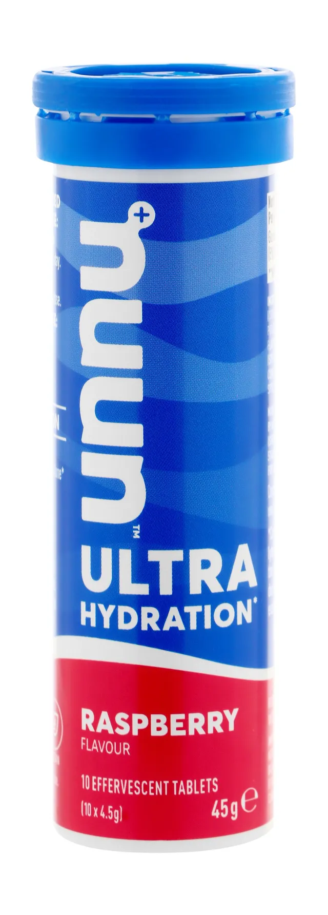 Nuun Ultra Hydration Tablets For Proactive Hydration, Raspberry Flavour Vegan Gluten Free Non-Gmo 10 Tablets