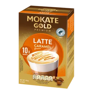 Mokate Gold Caramel Flavour Latte, 10x14g