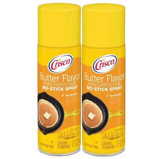 Crisco Non-Stick Butter Spray, 170g x 2