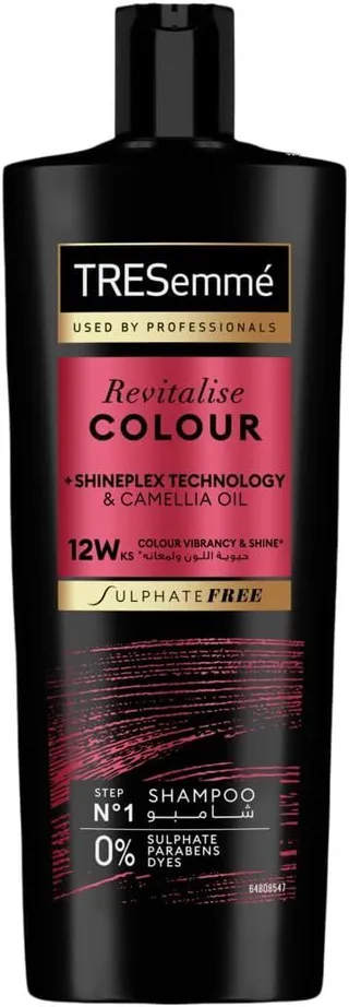 Tresemme Revitalise Colour + Shinplex Technology & Camellia Oil Shampoo, 350ml