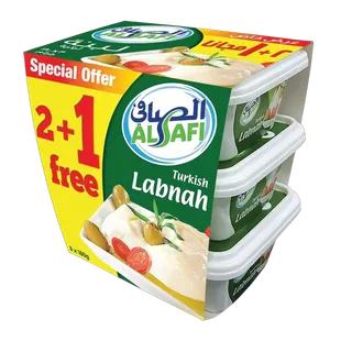 Al Safi Turkish Labneh, 3x180g
